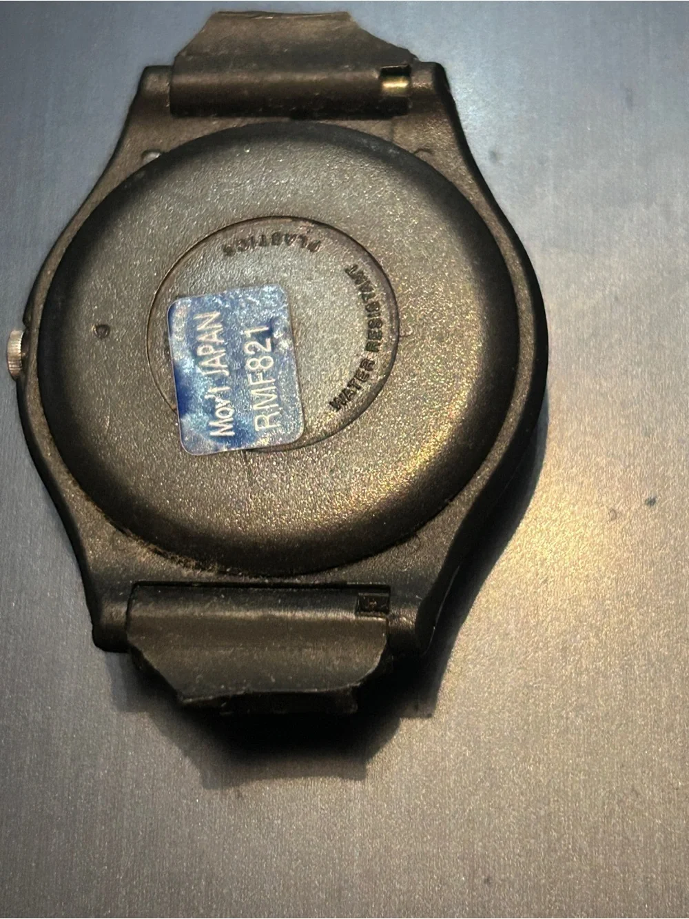Disney Black and Gold Mickey Mouse Kids Watch